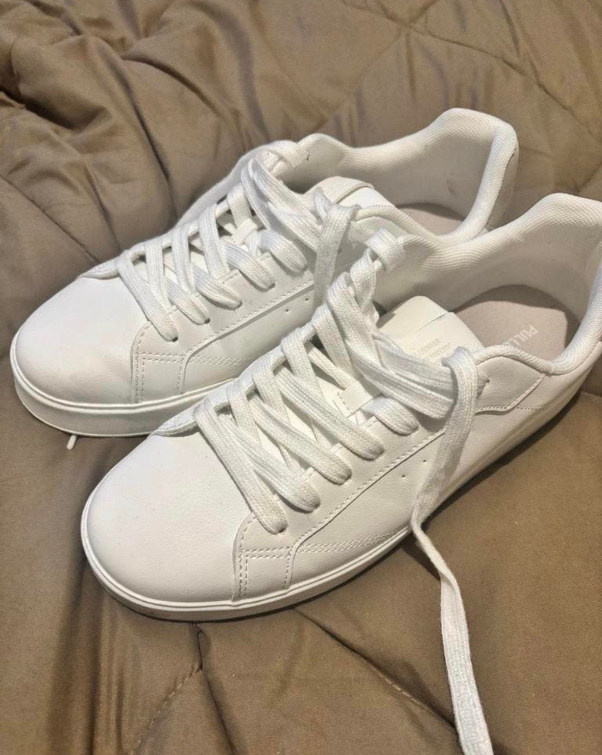 Witte Pull&Bear sneakers, maat 41, Wit, Nieuw, Ophalen of Verzenden, Sneakers of Gympen