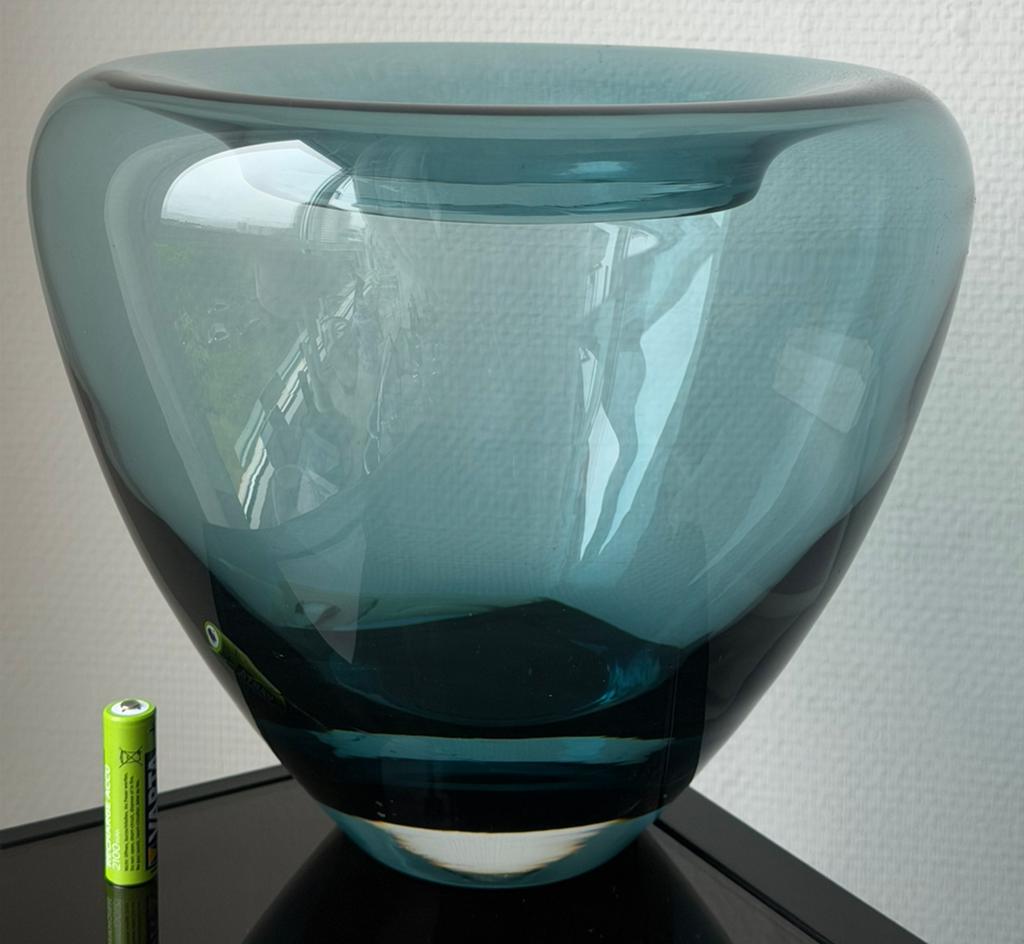 Holmegaard Per Lütken  Deens Design ‘50 Unieke vaas / object, Verzenden