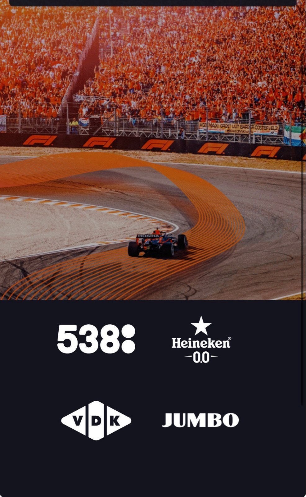 2x 1 Weekend ticket f1 zandvoort arena grand stand 1, Twee personen, Juli