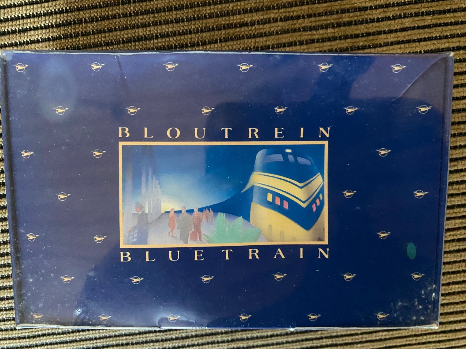 Vintage Baccarat Blue Train Set NIEUW geseald, Ophalen of Verzenden, Nieuw
