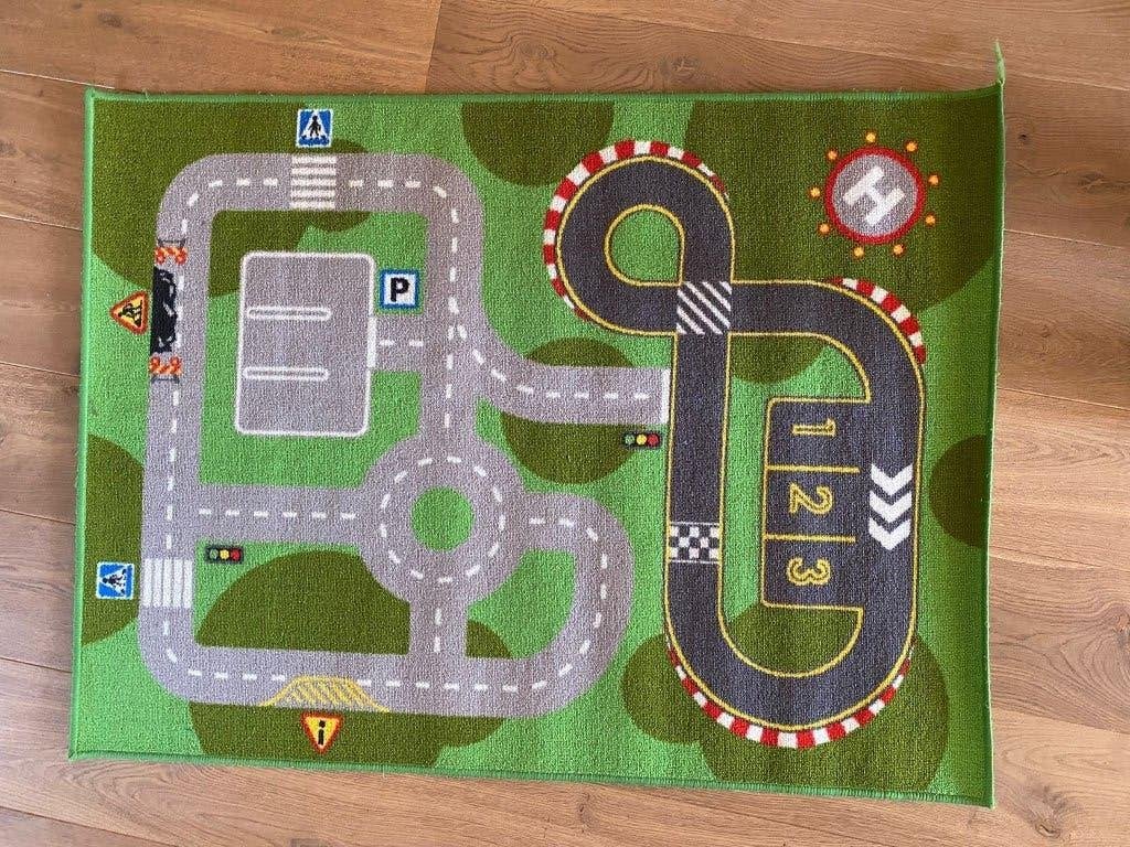 Speelkleed autobaan, Ophalen