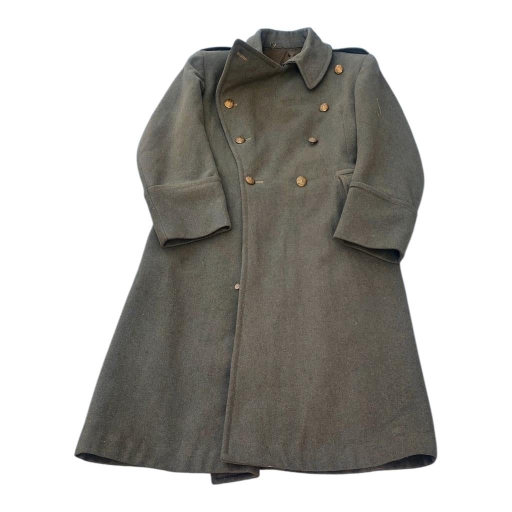 Engelse Overjas (Greatcoat) Prinses Irene Brigade?, Ophalen of Verzenden, Landmacht, Engeland, Kleding of Schoenen
