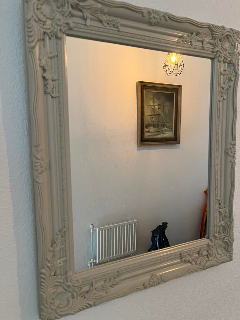 Spiegel, Huis en Inrichting, Woonaccessoires | Spiegels, Ophalen, Rechthoekig, 50 tot 75 cm, Minder dan 100 cm