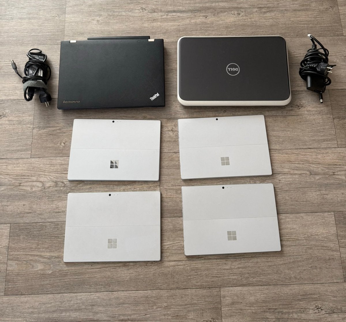 Partij 6 werkende laptops, Computers en Software, Windows Laptops, Zo goed als nieuw, 13 inch, SSD, 2 tot 3 Ghz, 8 GB, Qwerty