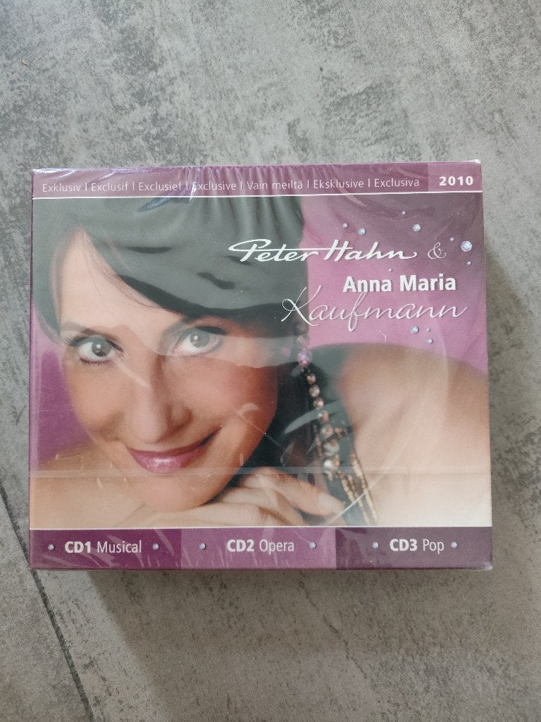 Nieuw! Peter Hahn Anna Maria Kaufmann 3 cd's, Ophalen of Verzenden, Nieuw in verpakking