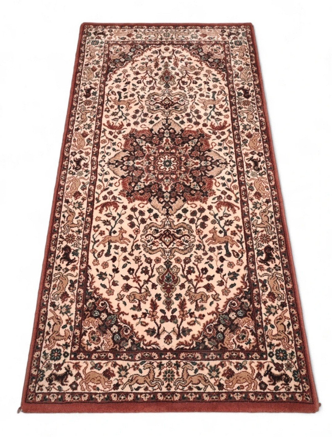 Vintage oosters wol vloerkleed medallion 80x158cm! NEW!, Huis en Inrichting, Stoffering | Tapijten en Kleden, Zo goed als nieuw