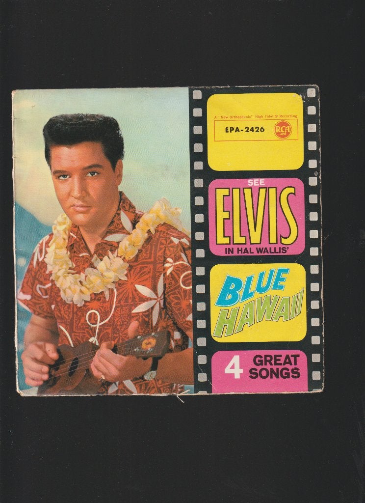 VINYL  EP  //  ELVIS  PRESLEY  --  BLUE  HAWAII, EP, Verzenden, 7 inch, Zo goed als nieuw