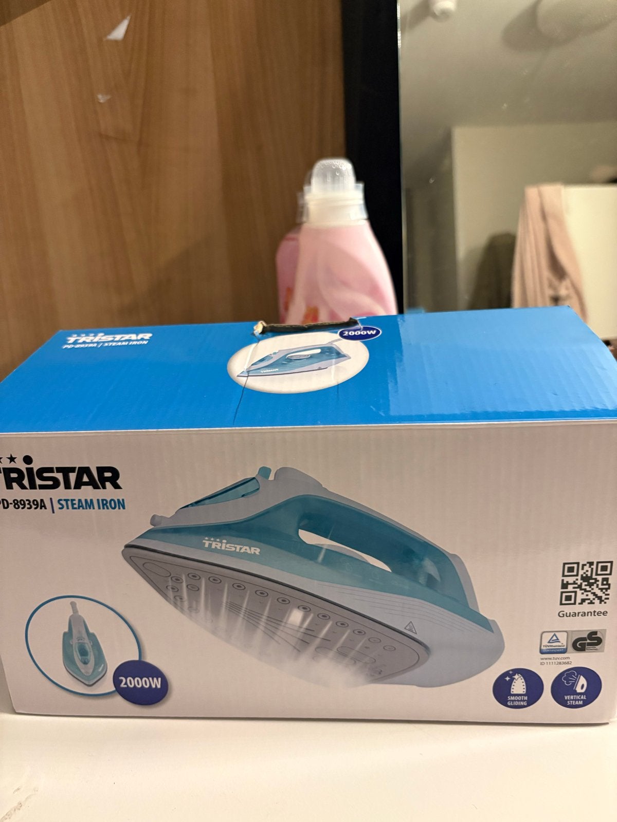 Tristar PD-8939A Stoomstrijkijzer 2000W - Nieuw in doos, Ophalen, Nieuw, Strijkijzer met snoer