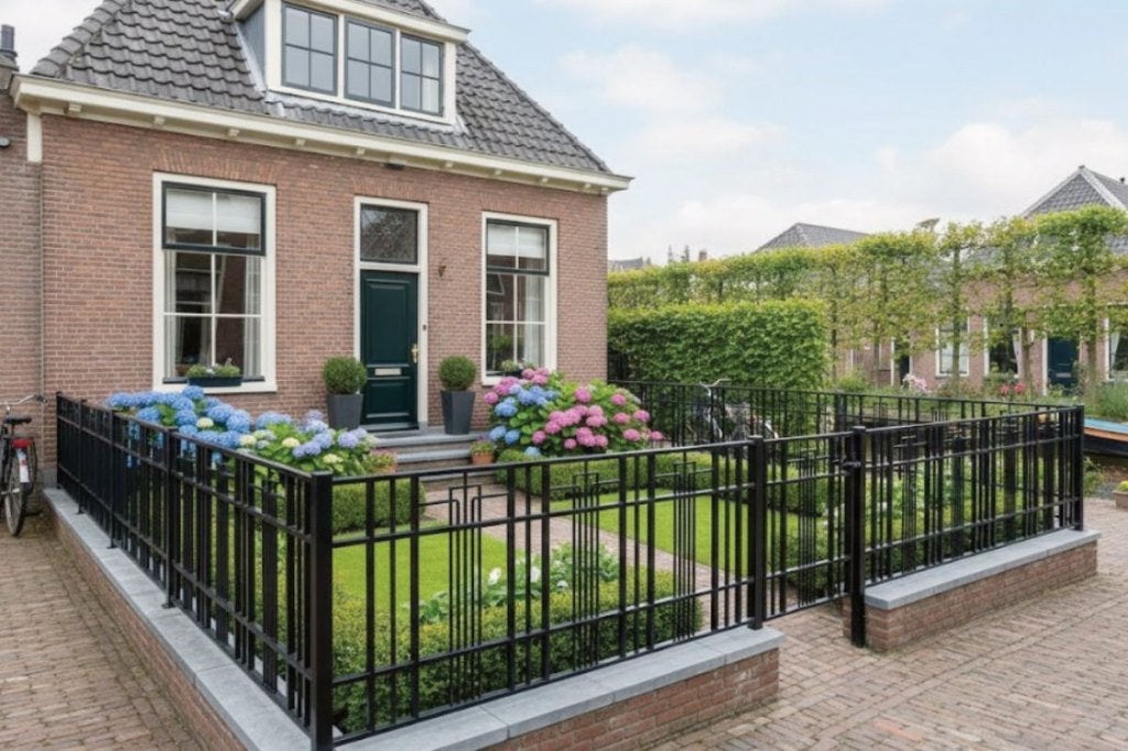 Sierhekwerk van staal - artistiek en sierlijk, Ophalen, IJzer, Sierhekwerk