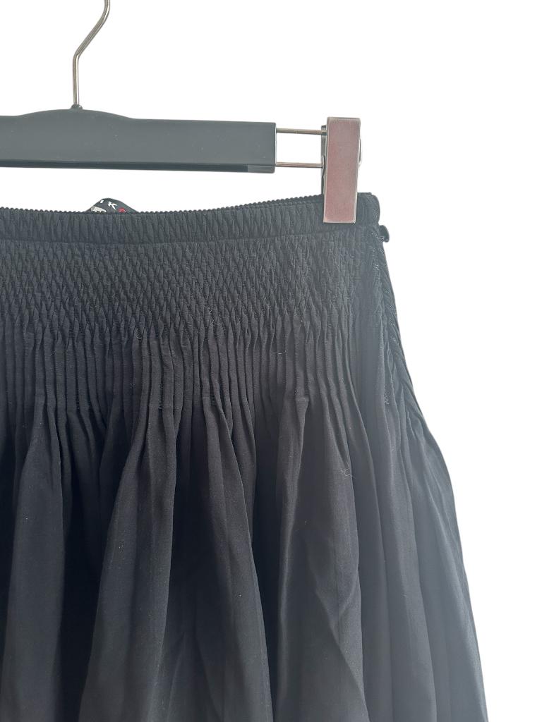 Ischiko rok L, Kleding | Dames, Zwart, Ophalen of Verzenden, Zo goed als nieuw, Onder de knie