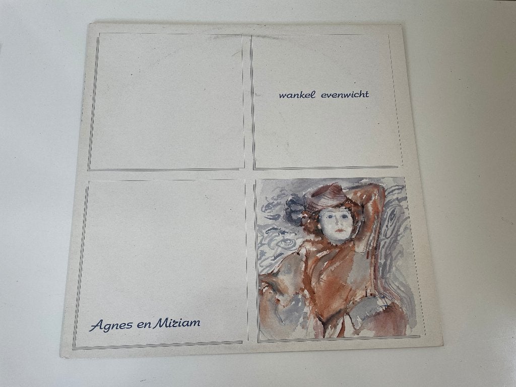 C433 Vinyl LP Agnes en Miriam Wankel Evenwicht - 1980, LP, Gebruikt, Overige genres, Ophalen of Verzenden