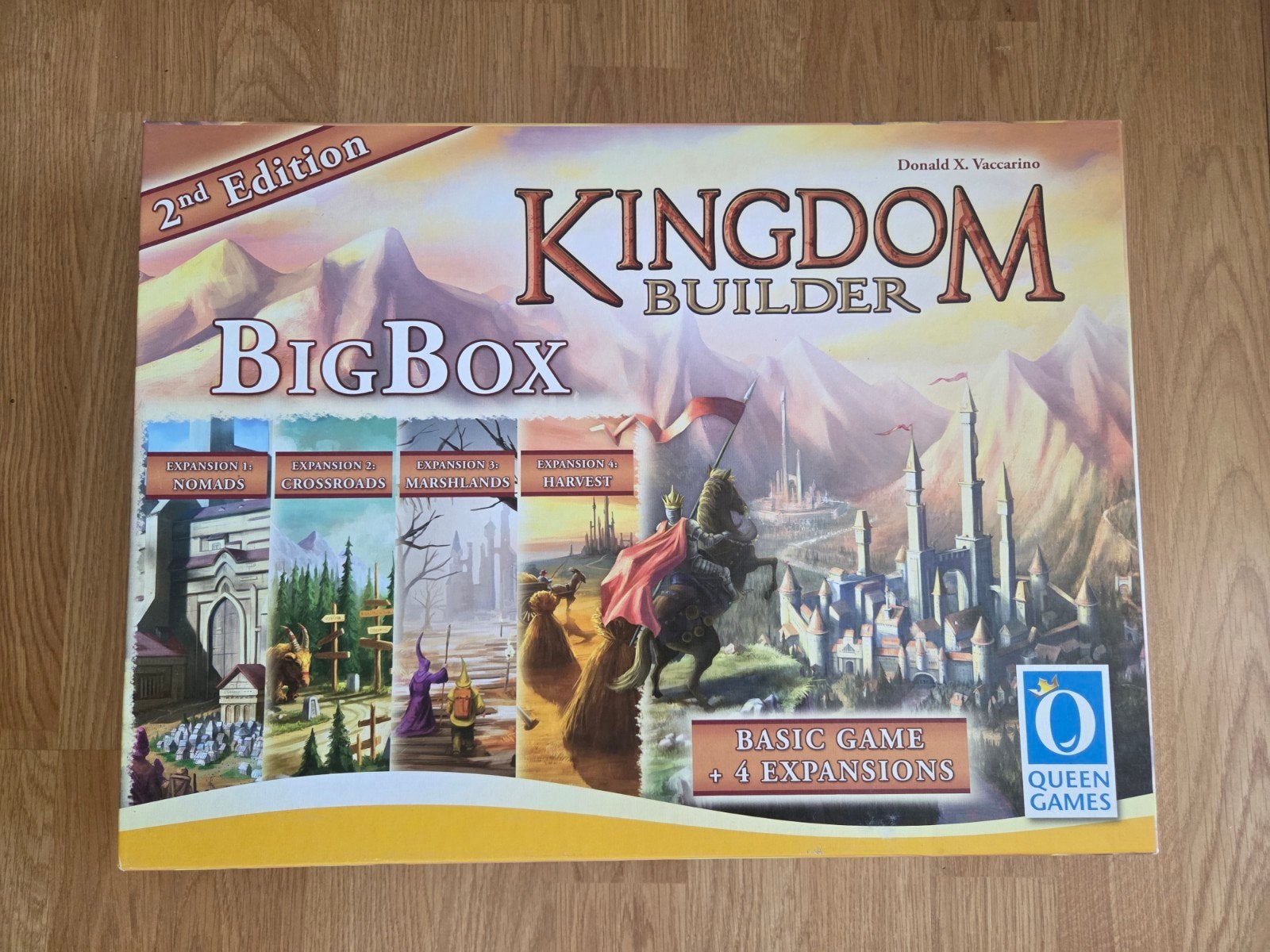 Kingdom builder big box - zie omschrijving, Vijf spelers of meer, Ophalen of Verzenden, Zo goed als nieuw, Queen Games