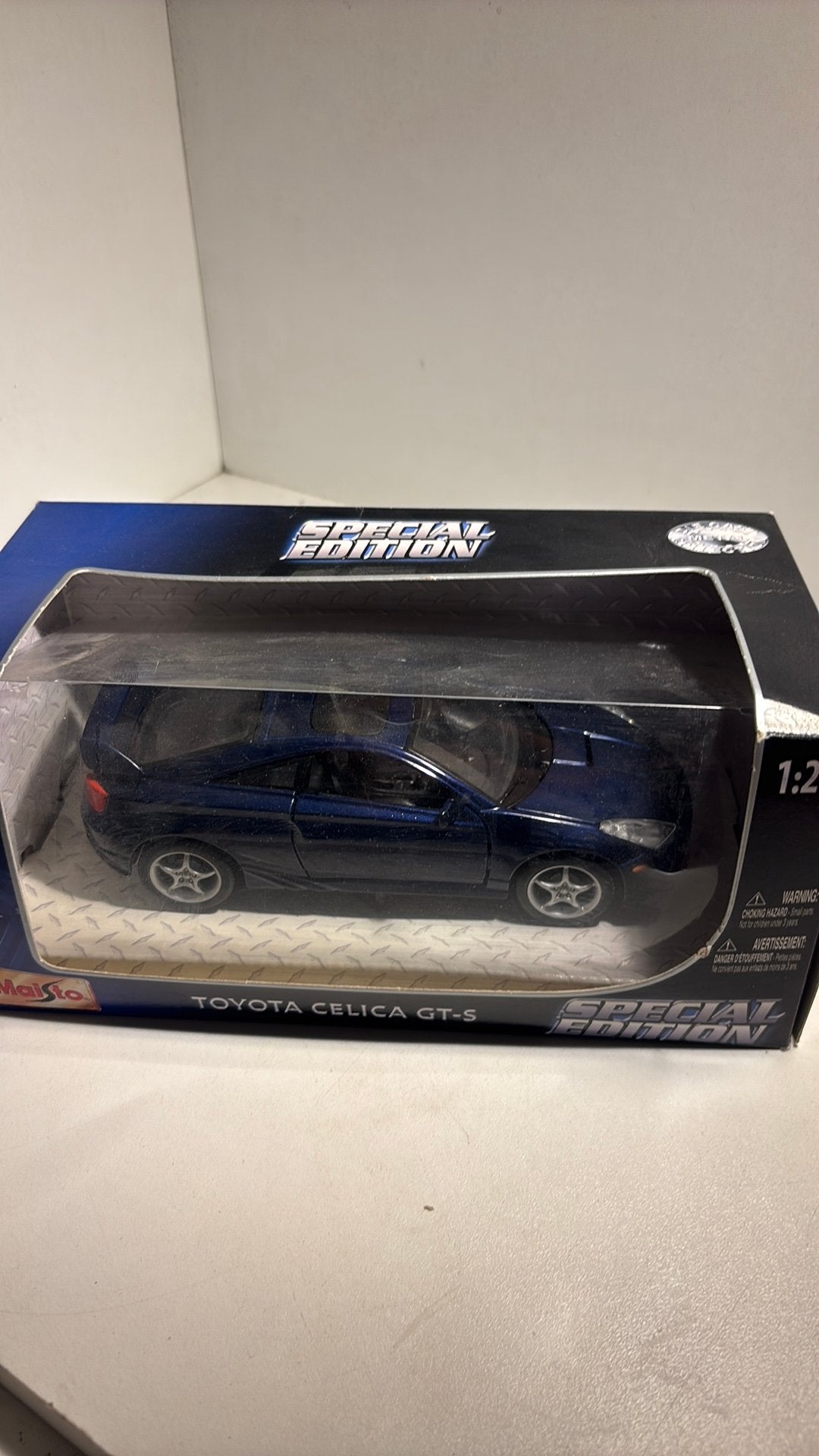 Toyota celica gt-s maisto 1.24, Hobby en Vrije tijd, Maisto, Ophalen of Verzenden, A, A