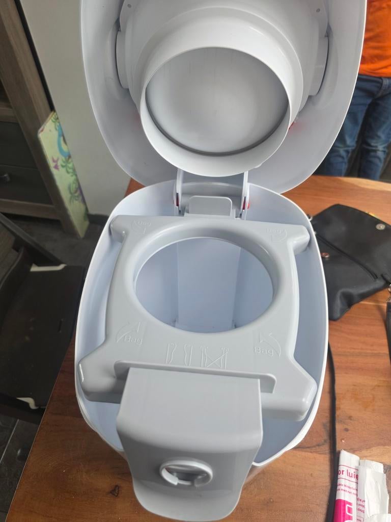 Diaper Keeper Luieremmer - Wit, Ophalen, Gebruikt