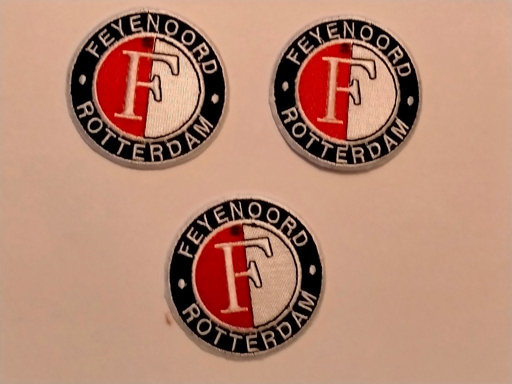 Feyenoord Rotterdam voetbal kleding embleem patch logo sport, Verzenden, Nieuw, Feyenoord, Overige typen