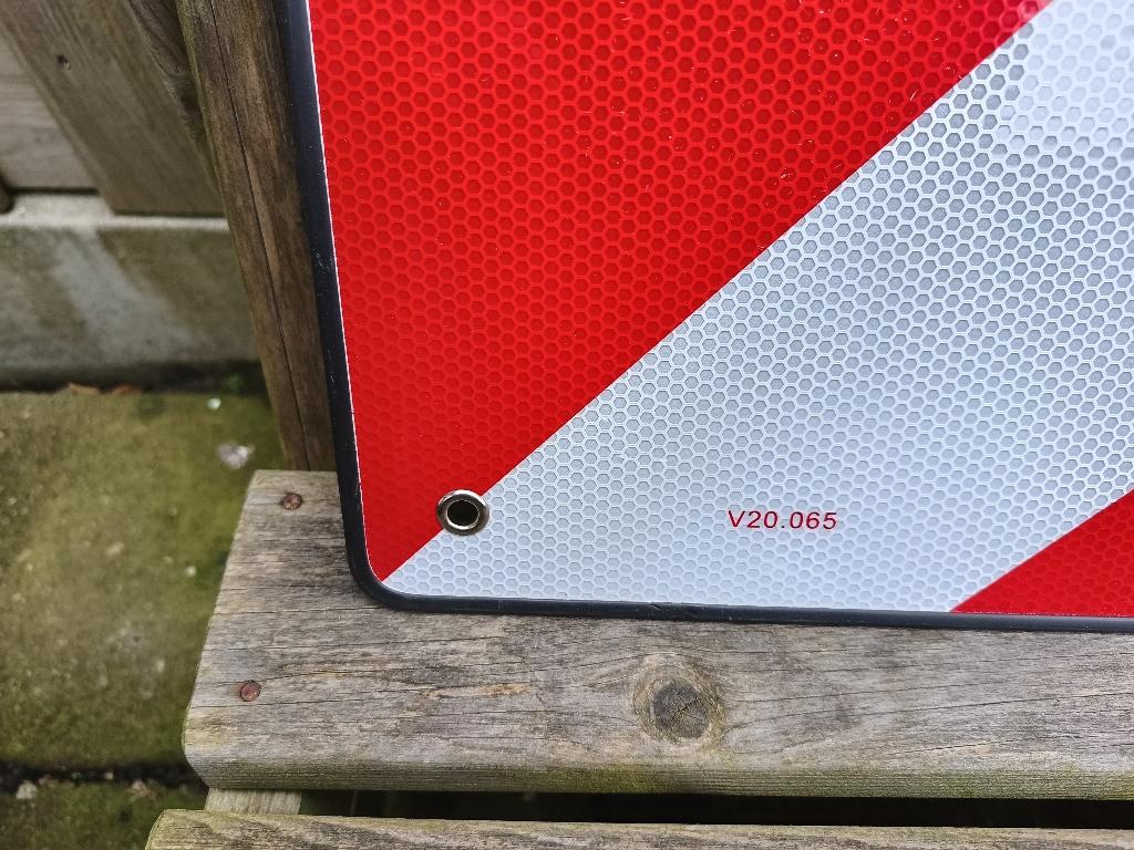Markeringsbord, Caravans en Kamperen, Ophalen, Nieuw