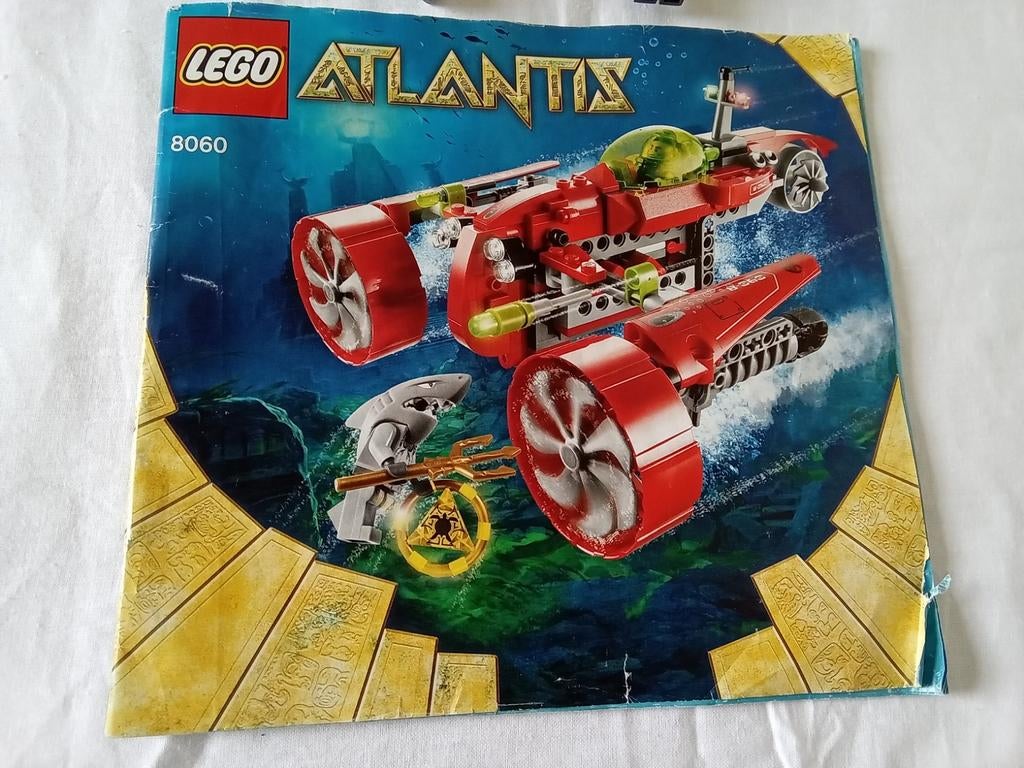 Lego technic - Atlantis - 8060, Compleet, Gebruikt, Lego, Ophalen of Verzenden