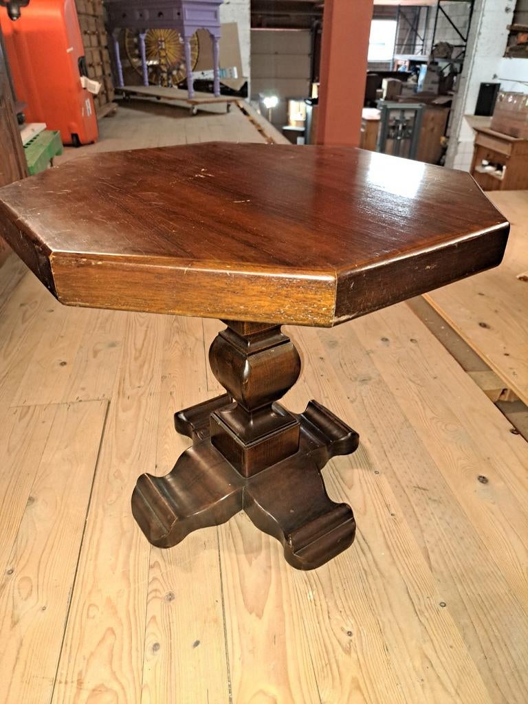 Eikenhout tafel Hoogte 45.  50/50