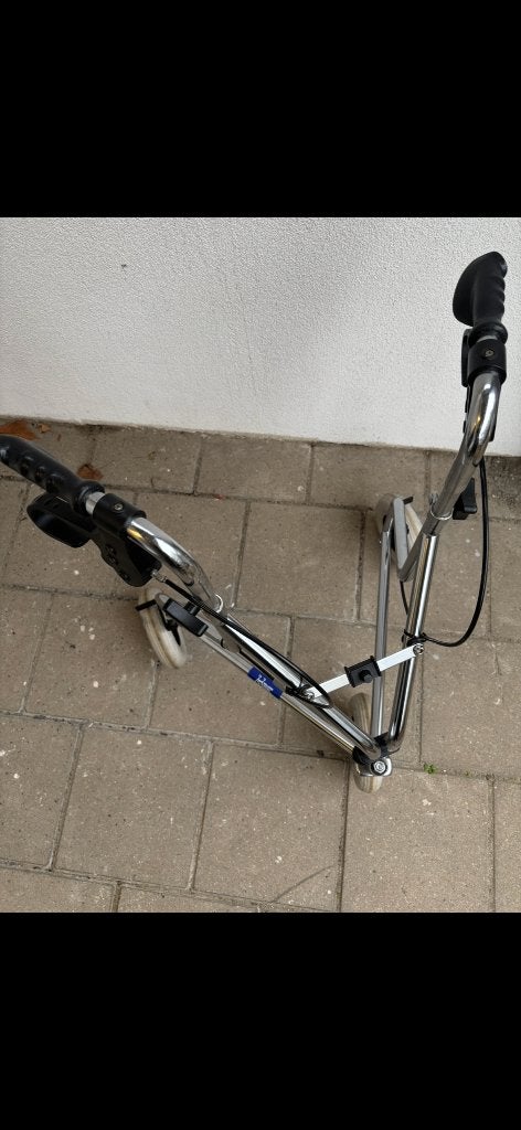 Nr 1… driewiel rollator chrome, Diversen, Ophalen, Gebruikt, ., .