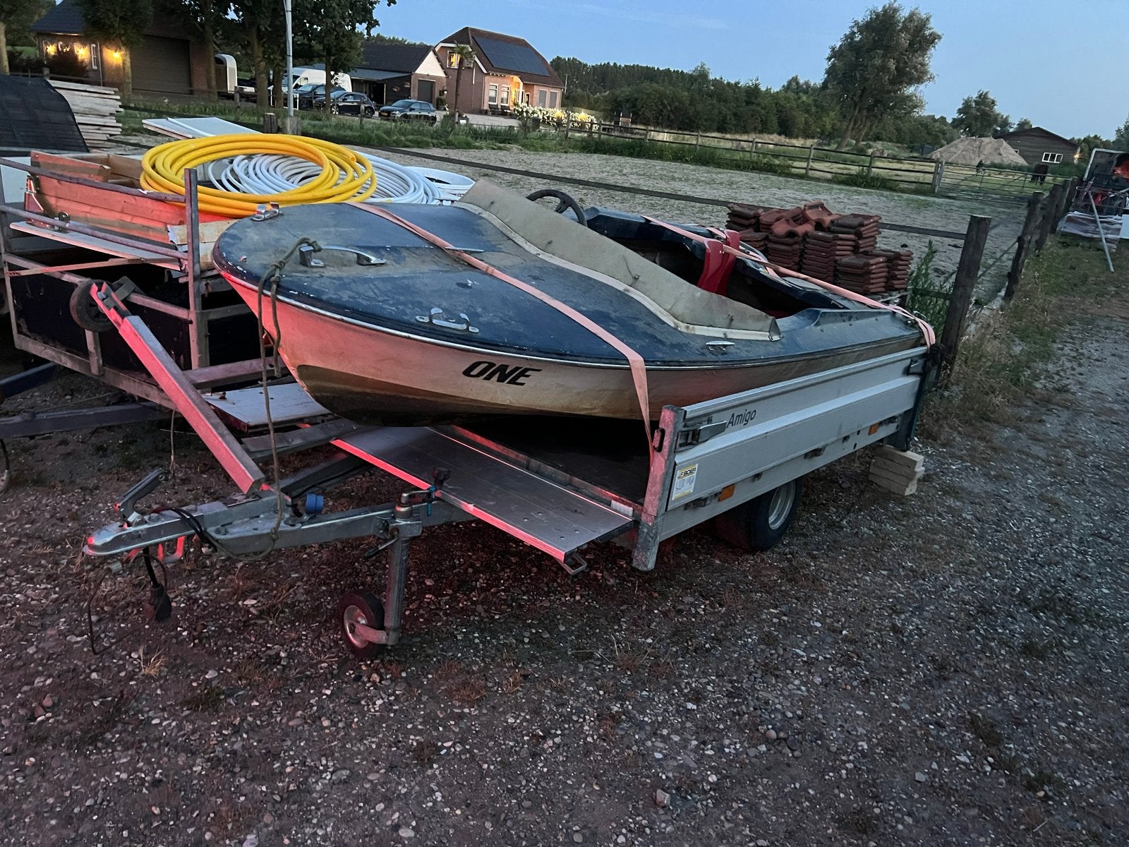 Bootje 'ONE' - Opknapper, Ophalen of Verzenden, Gebruikt
