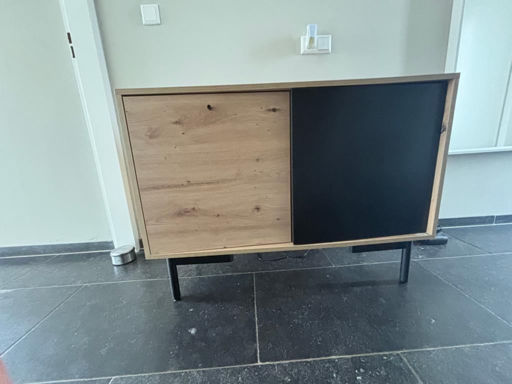 Tv meubel |  kastje | sidetable | als nieuw, 100 tot 150 cm, Ophalen of Verzenden, Zo goed als nieuw, Minder dan 100 cm