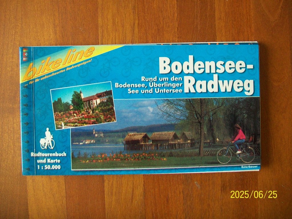 Bodensee Radweg ( Bike Line) ( Bodemmeer), Overige merken, Europa, Zo goed als nieuw, Fiets- of Wandelgids