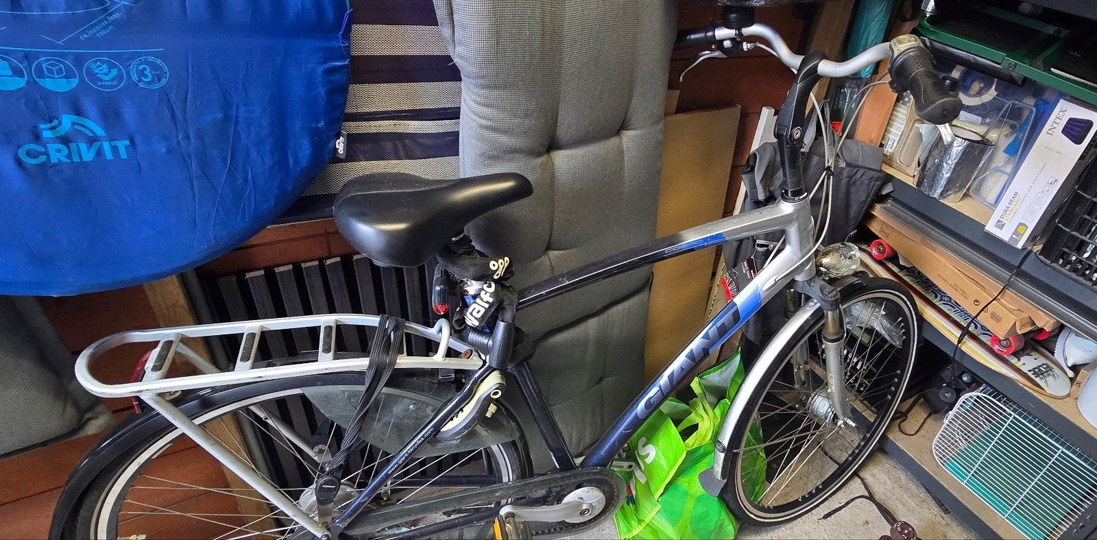 Giant cosmo  heren fiets hoog frame  bandenmaat 28 inch, 59 cm of meer, Ophalen, Gebruikt, Giant