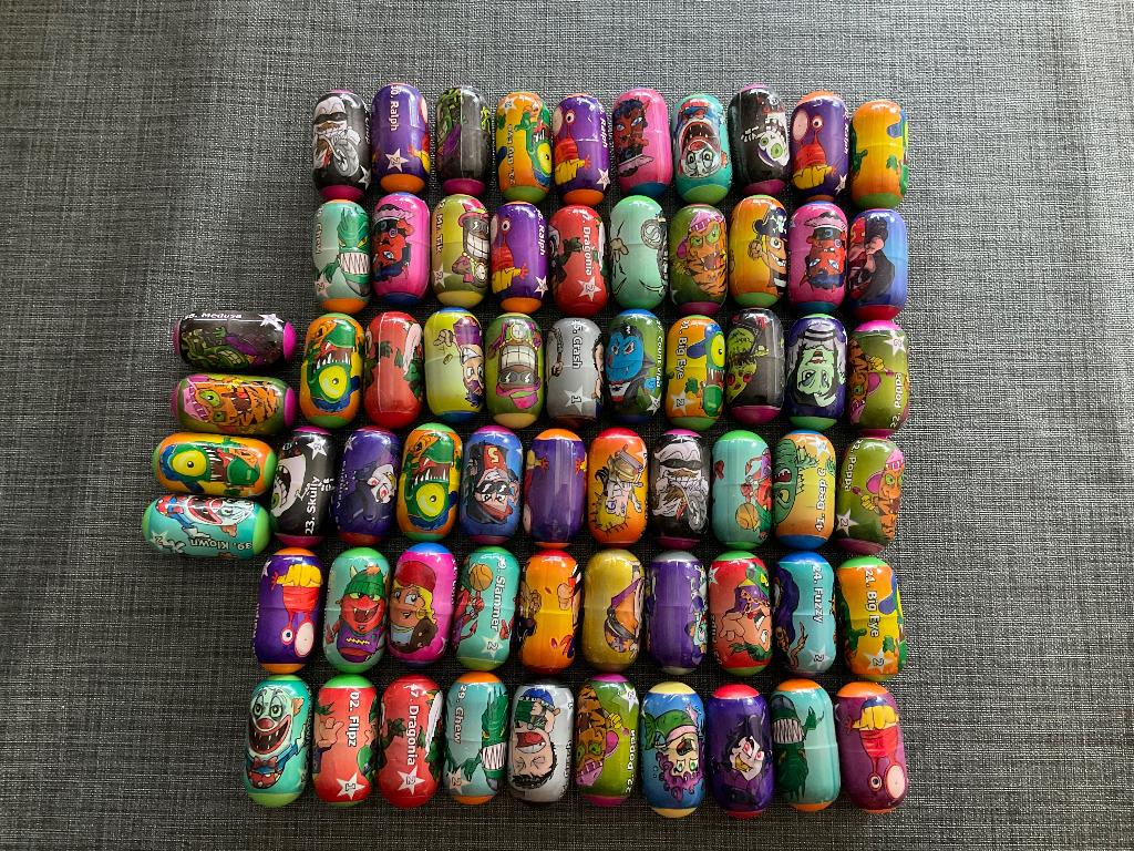 Mighty Beanz .. 64 stuks -- B01, Plus, Ophalen