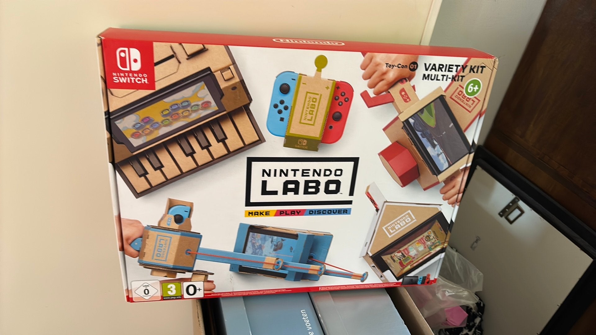 Labo Toy-Con 01: Variety Kit, Switch, 1 speler, Ophalen, Zo goed als nieuw, Vanaf 3 jaar