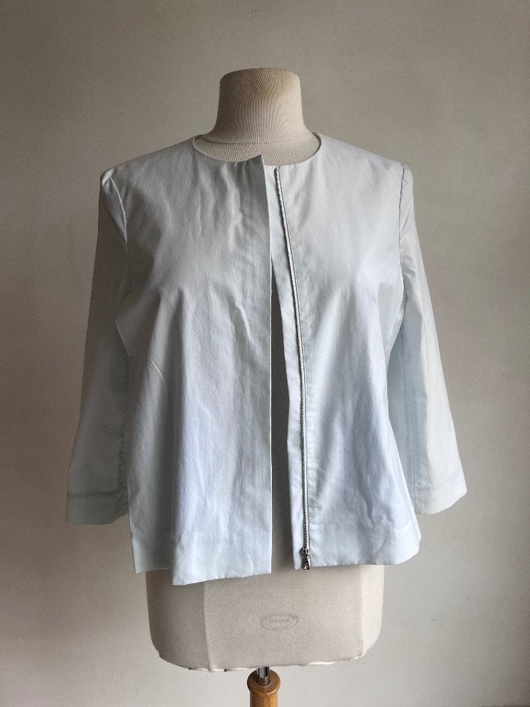 cos  lichtblauw blazer jasje, Maat 38/40 (M), COS, Zo goed als nieuw, Jasje
