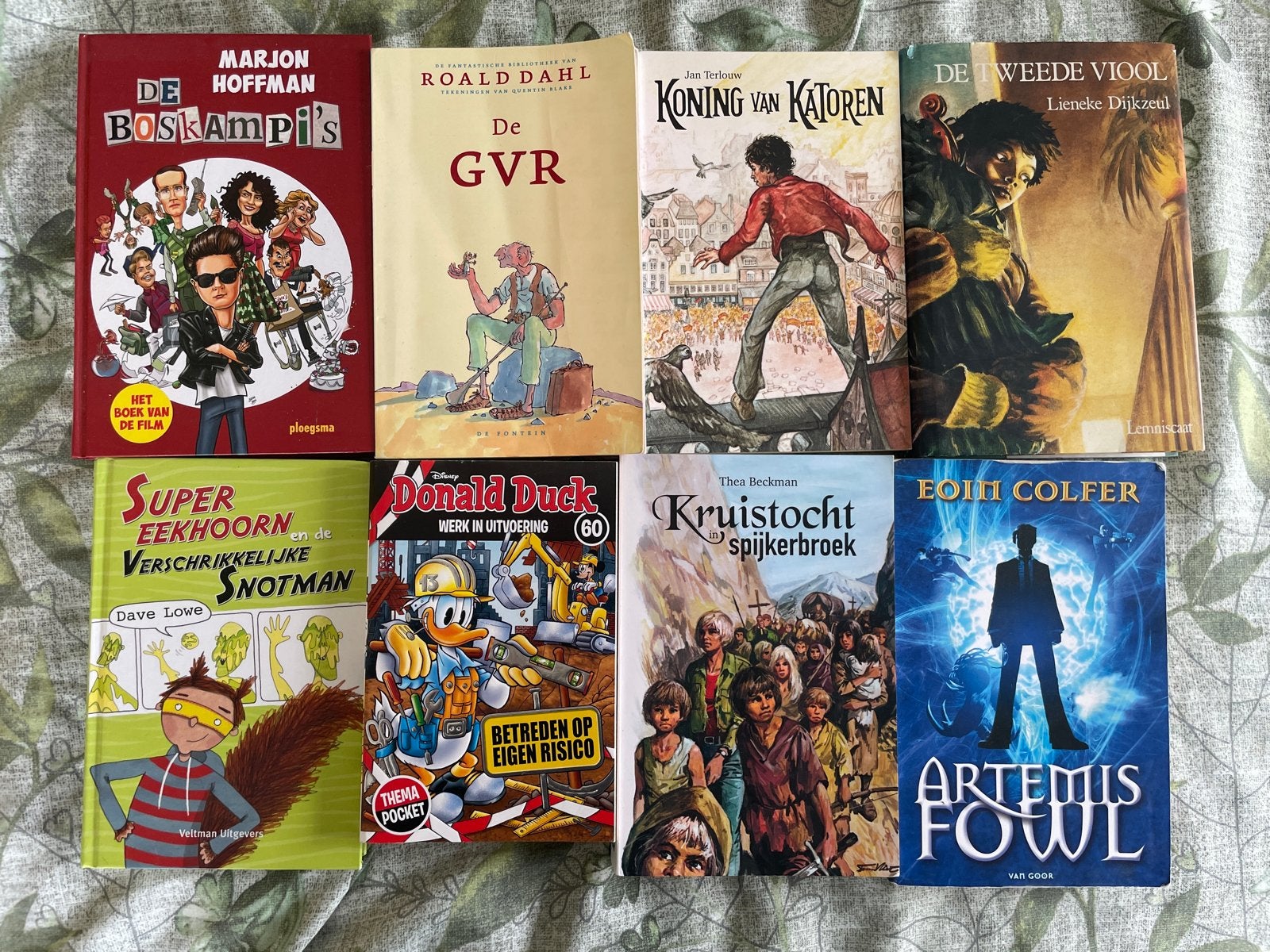 Diverse kinderboeken: Roald Dahl, Thea Beckman, Donald Duck, Ophalen, Gelezen, Fictie