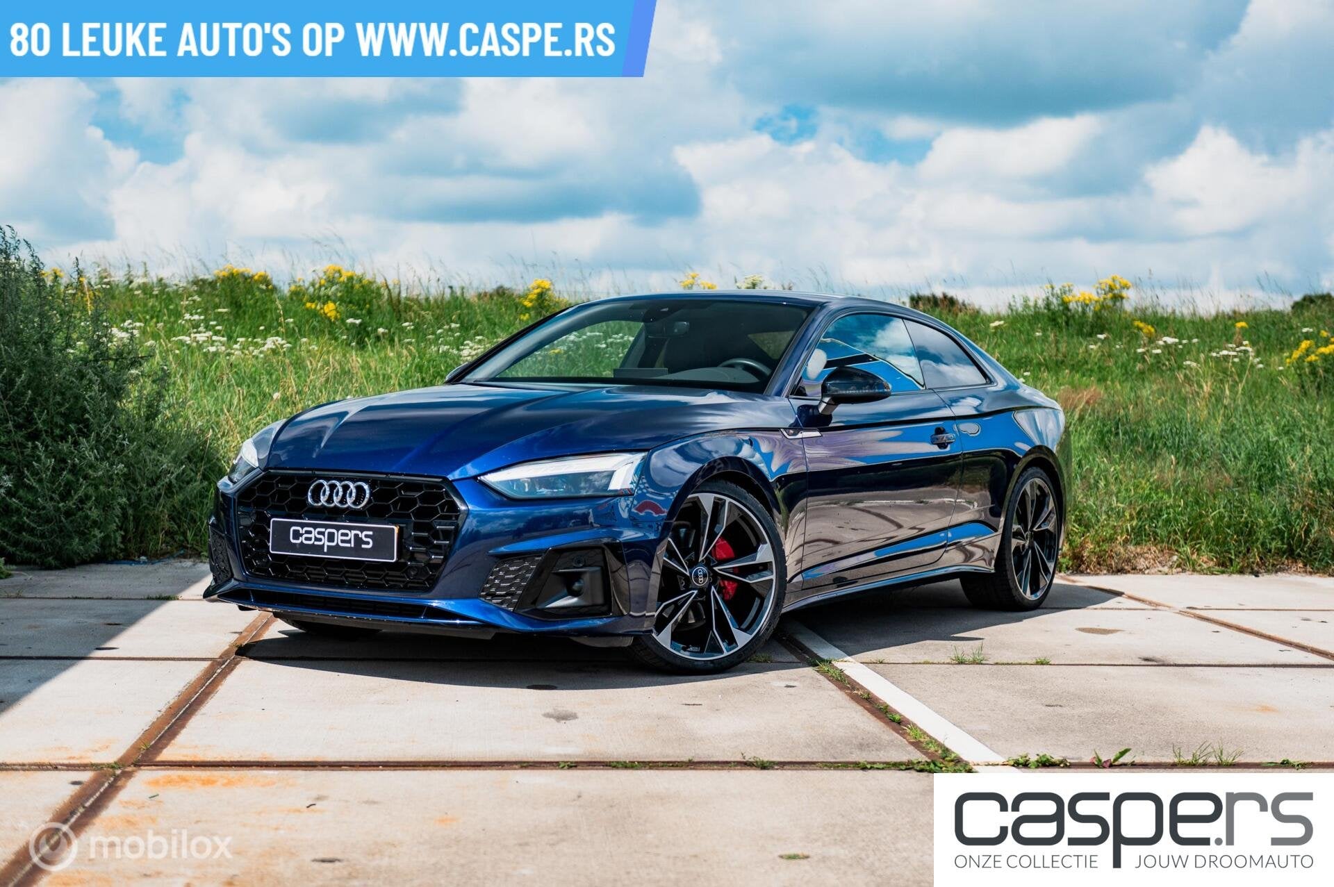Audi A5 Coupé 40 TFSI S Edition, Auto's, Gebruikt, 4 cilinders, 1984 cc, Leder en Stof