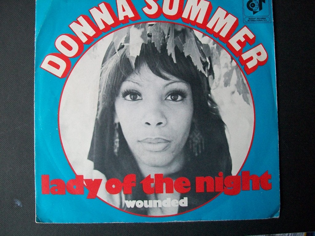 DONNA SUMMER met Lady Of The Dawn (1974) in goede staat, 7 inch, Ophalen of Verzenden, Zo goed als nieuw, Inclusief binnenhoes