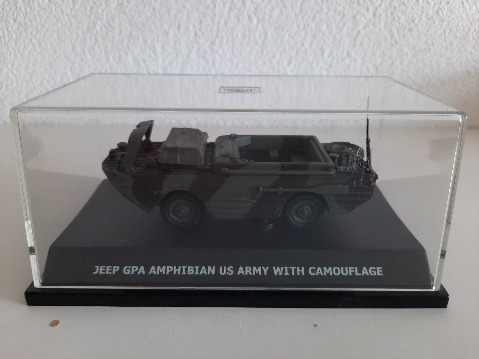 Wemi Jeep GPA Amphibian US Army met camouflage, Hobby en Vrije tijd, Ophalen of Verzenden, Zo goed als nieuw, Overige typen, Overige merken