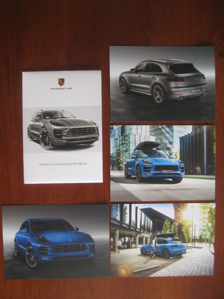 mapje met Porsche Macan ansichtkaarten (2014), Verzenden, Nieuw, Porsche