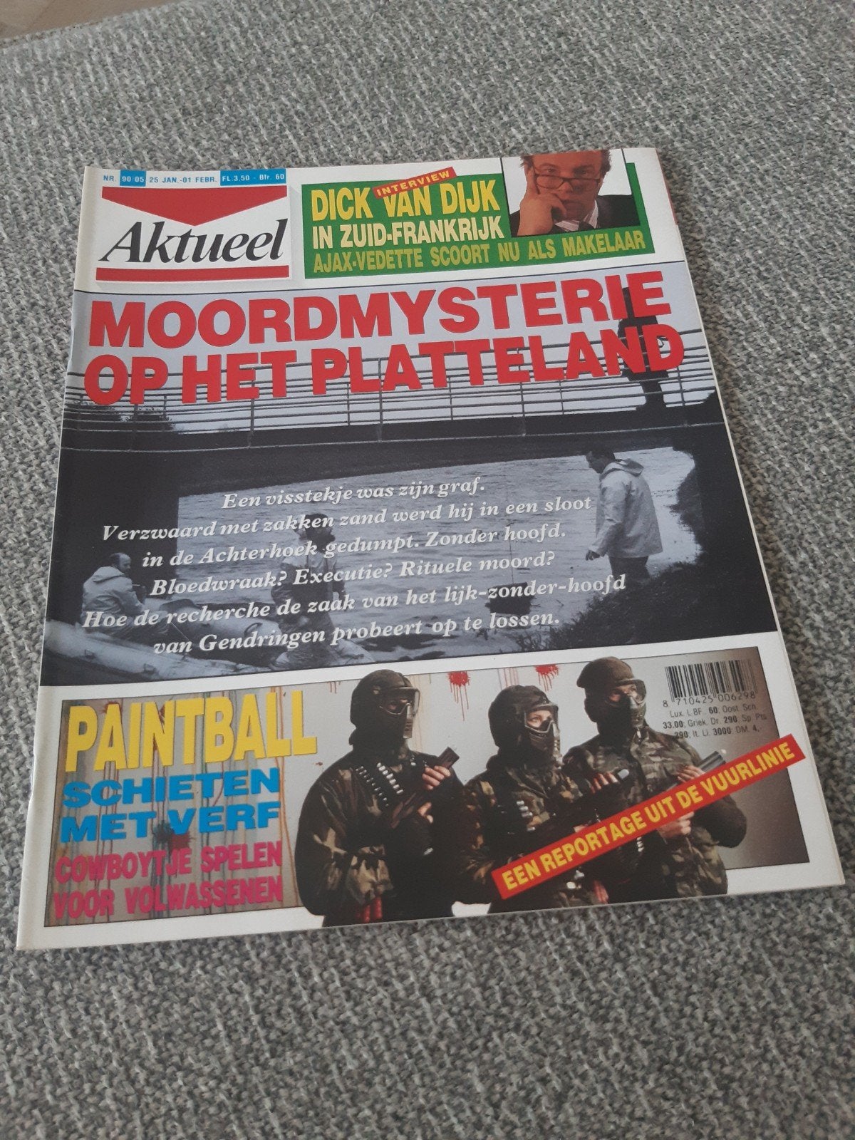5.Aktueel 1990. Dick van Dijk. John de Wolf. Jehova getuigen, Verzenden