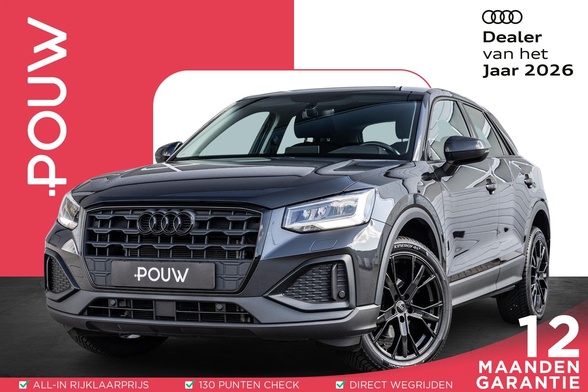 Audi Q2 30 TFSI 110pk Pro Line | Adaptive Cruise Control | A, Auto's, Voorwielaandrijving, Stof, Gebruikt, Automatische klimaatregeling