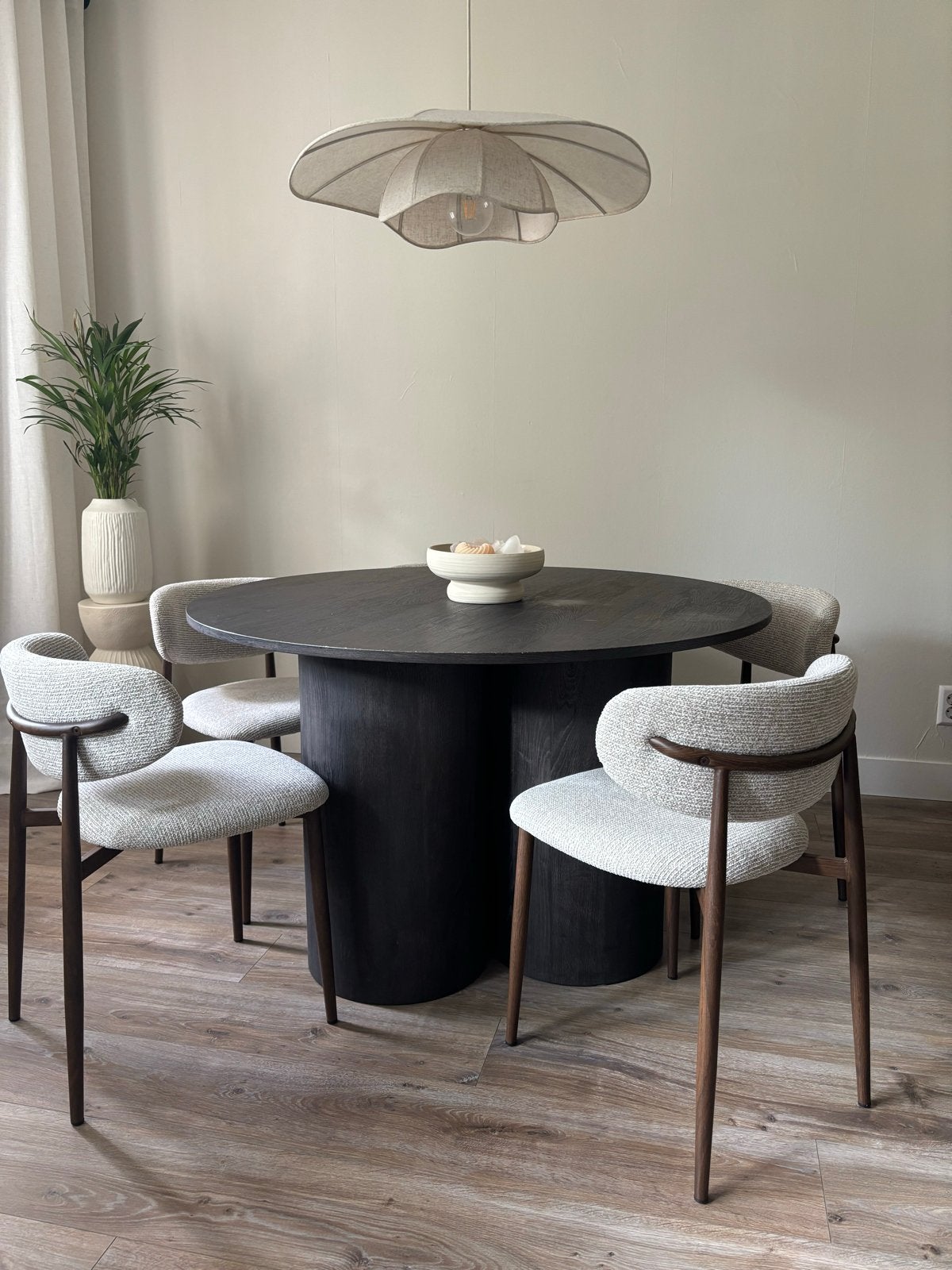 WOOOD Eettafel Rond 120 cm, Ophalen, Gebruikt, Rond, 100 tot 150 cm