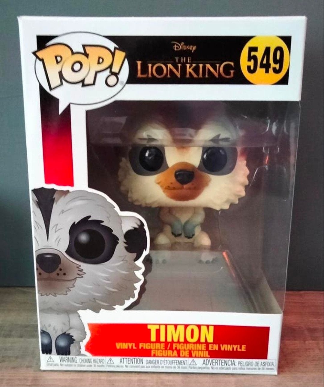549 Timon Disney The Lion King Funko Pop, Verzamelen, Ophalen of Verzenden, Zo goed als nieuw