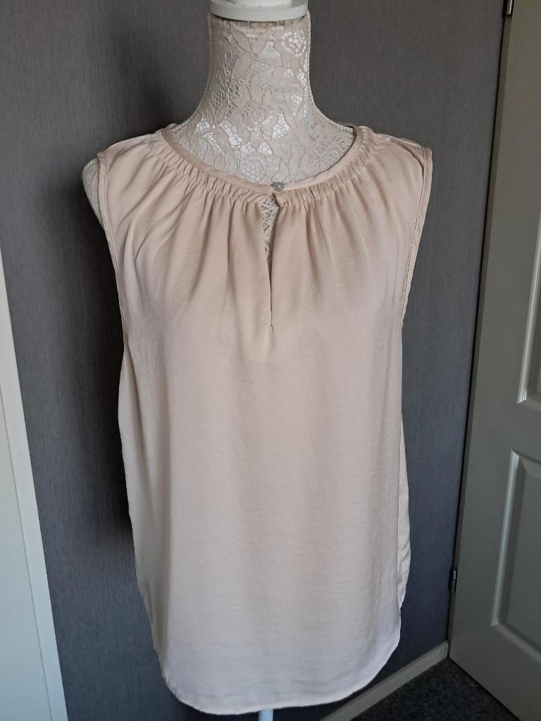 Top Saint Tropez Kleur : Creme Maat : M, Maat 38/40 (M), Beige, Nieuw, Ophalen of Verzenden