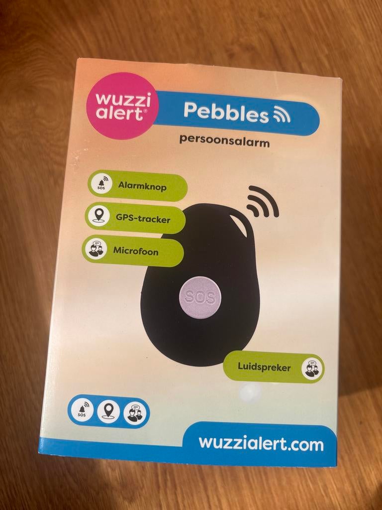 Wuzzi alert pebbles persoonsknop, Diversen, Verpleegmiddelen, Ophalen of Verzenden, Zo goed als nieuw