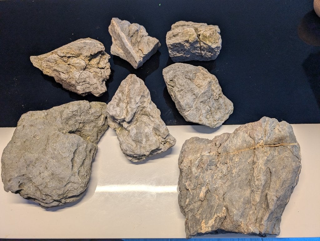 Stones for aquarium, Ophalen, Gebruikt, Plant(en), Steen of Hout