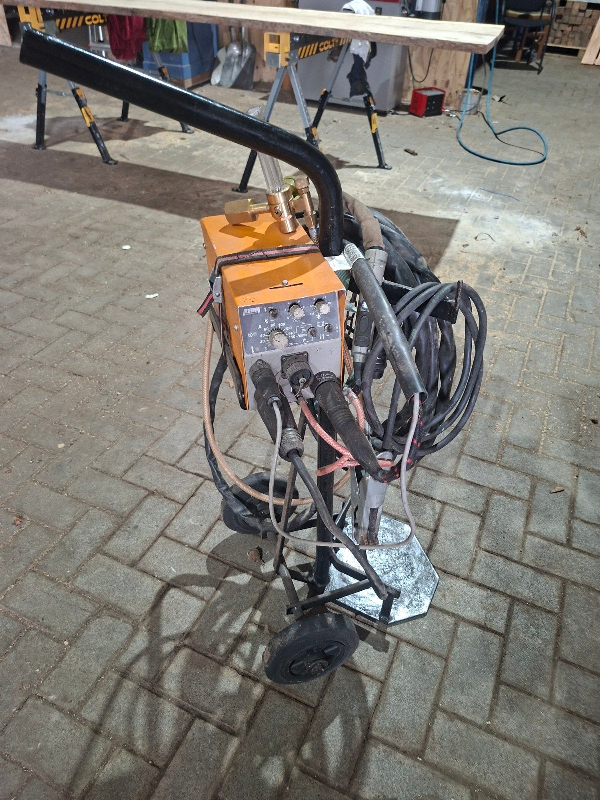 Rehm Tiger 170 TIG Lasapparaat - Compleet en Gebruikt, Doe-het-zelf en Verbouw, Ophalen, 150 tot 250 ampère, Tig