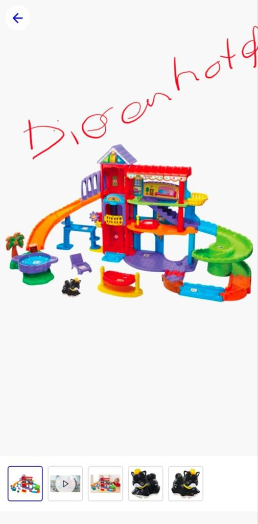 VTech Zoef Zoef Dierenstal, Dierenhotel en Auto's, Ophalen, Gebruikt, Jongen of Meisje