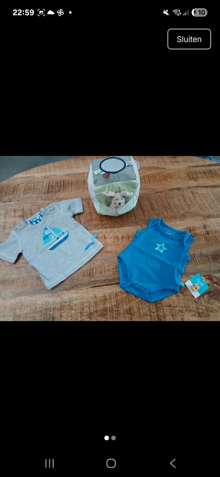 Lief! kleding en speelgoed bal (nieuw), Ophalen of Verzenden, Nieuw, Lief!, Jongetje