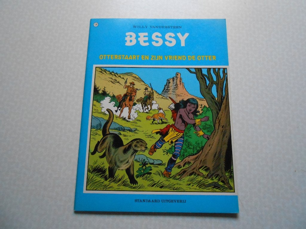 Bessy 138 Otterstaart en zijn vriend de otter 1980 1 ste dru, Willy Vandersteen, Eén stripboek, Nieuw, Ophalen of Verzenden