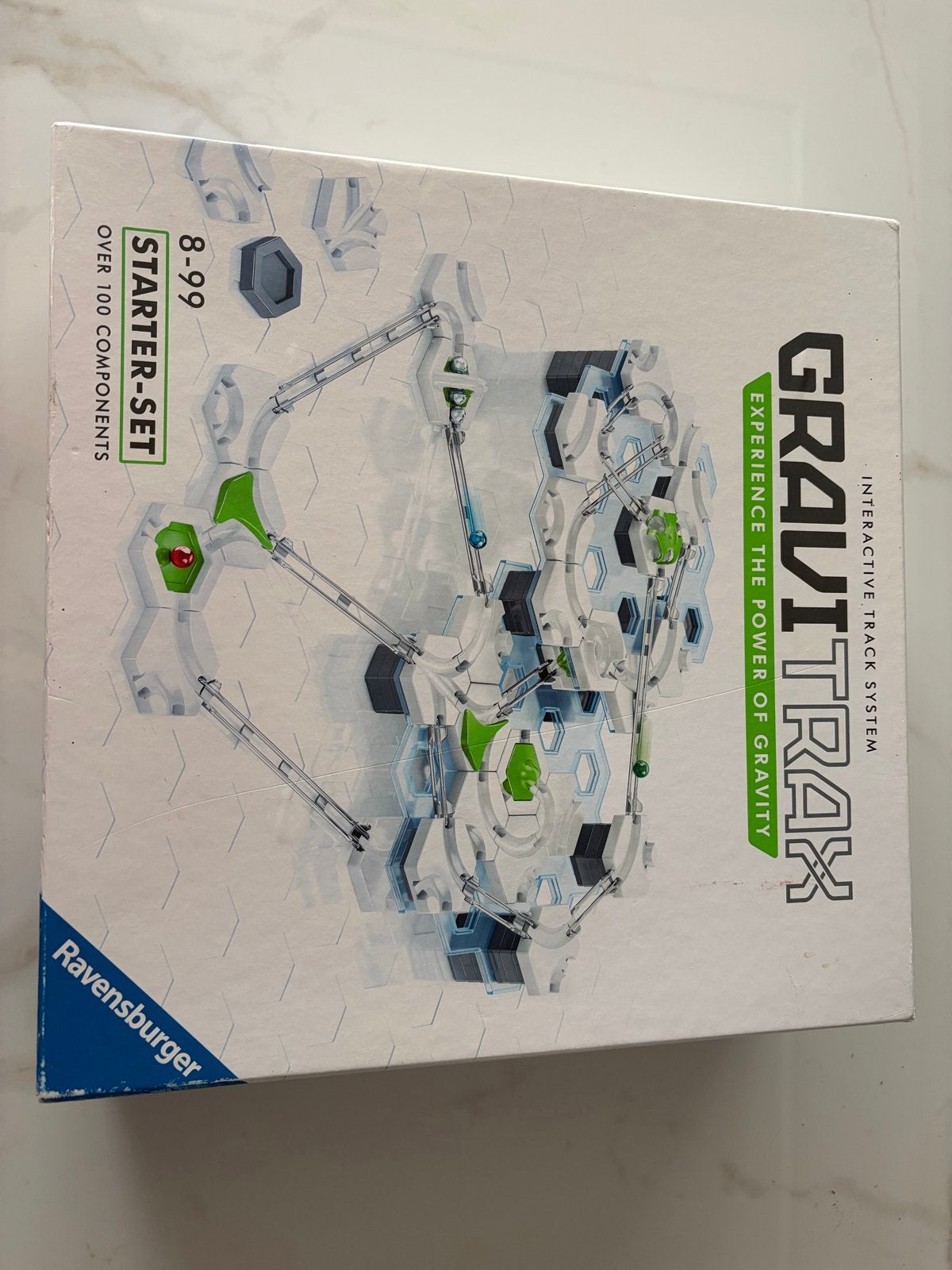 GraviTrax Starter-Set - Interactief knikkerbaansysteem, Ophalen of Verzenden, Zo goed als nieuw, Bouwen