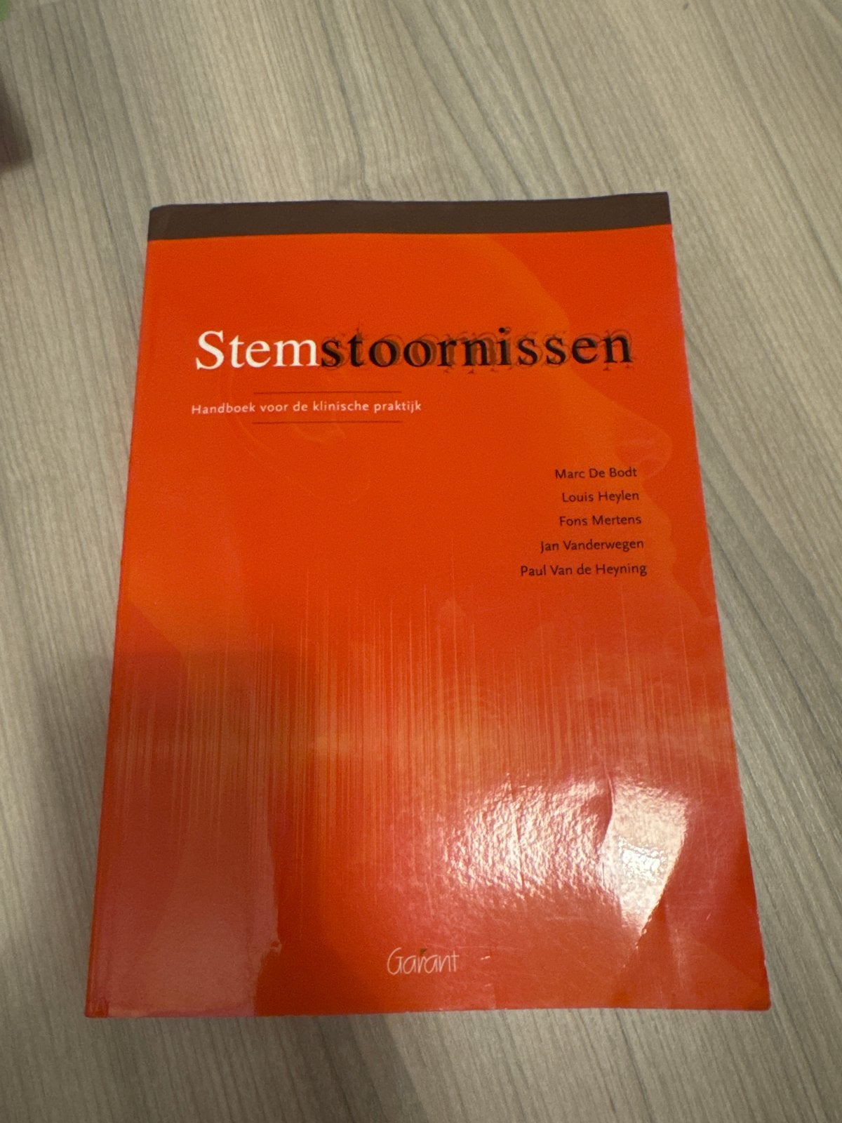 Stemstoornissen: Handboek voor de klinische praktijk, Boeken, Verzenden, Beta, Zo goed als nieuw, HBO