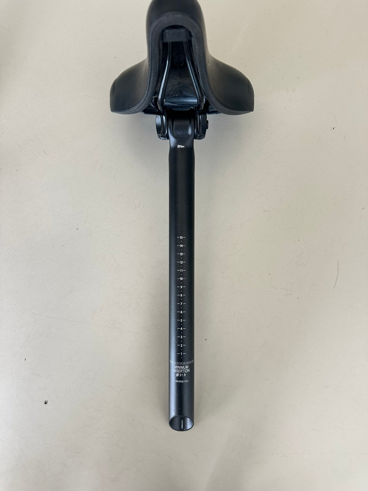 Ergotec 5  zadelpen incl zadel 31.6, Ophalen of Verzenden, Zo goed als nieuw
