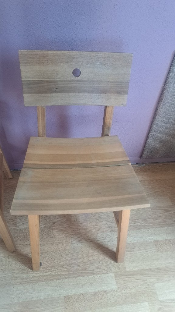 Stoelen, Huis en Inrichting, Stoelen, Ophalen, Twee, Bruin, Zo goed als nieuw